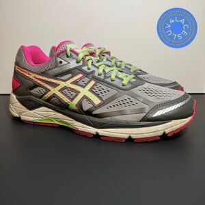 Womens ASICS Gel Foundation 12 Gray Running Shoes / Size 11